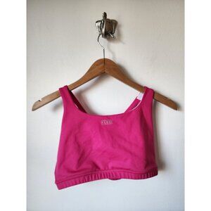 Fleo Isla pink medium impact sports bra L